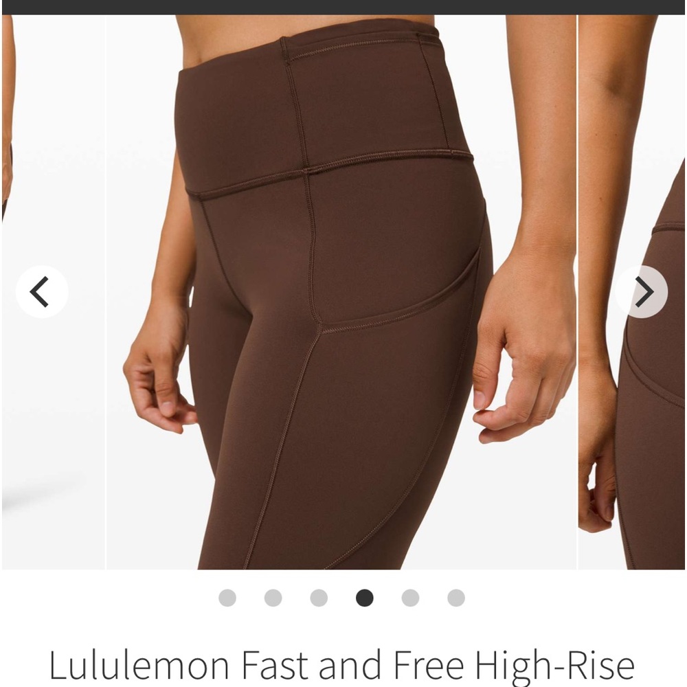 Lululemon Fast and Free High Rise Tight
